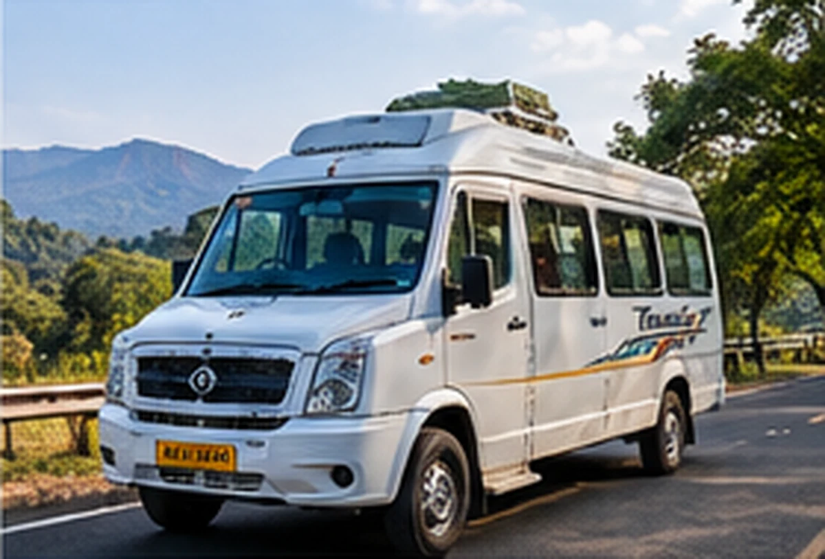 Illustration of a tempo traveller